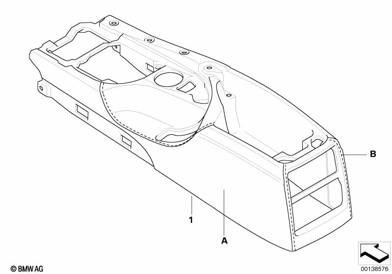 Individual middenconsole