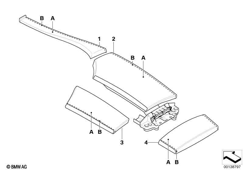 Individual middarmsteun leder