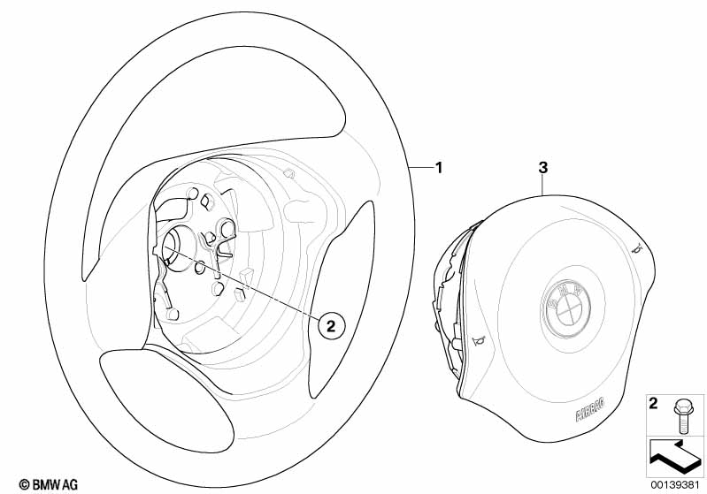 Stuurwiel airbag