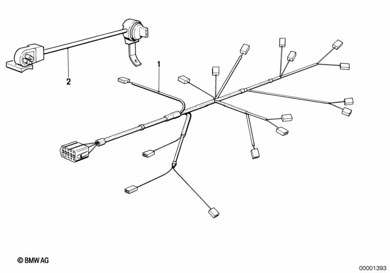 Kabelboom motor