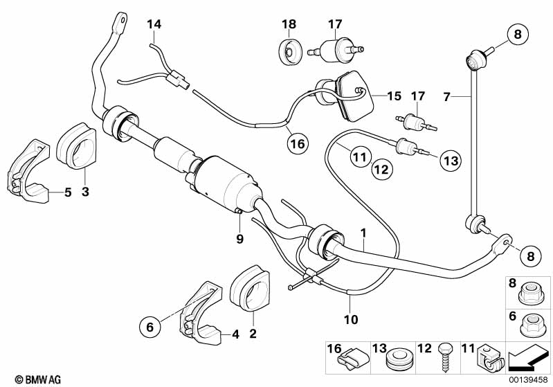 Stabilisator voor/Dynamic Drive