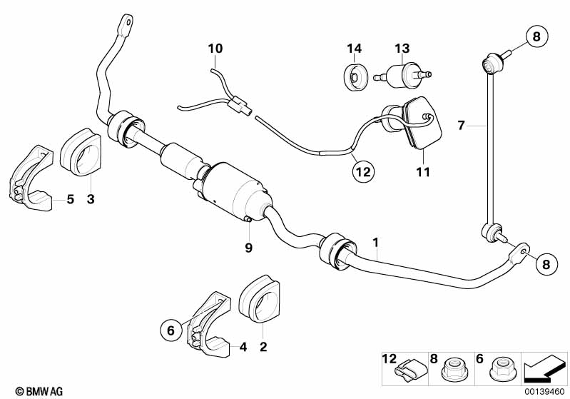 Stabilisator voor/Dynamic Drive