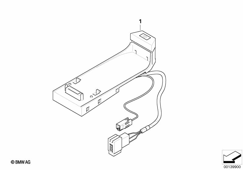 Na-inbouwset handsfree. Bluetooth SA644