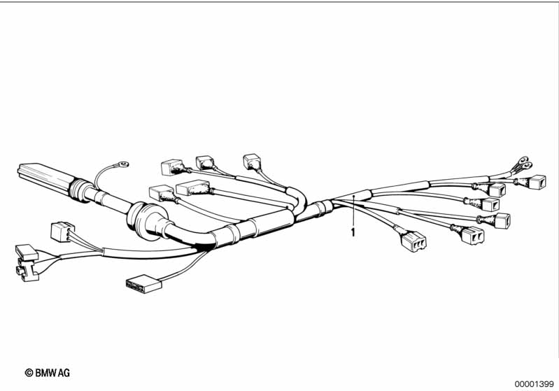 Kabelboom motor