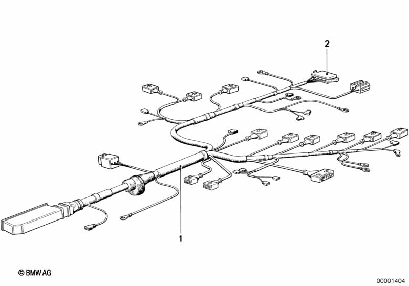 Kabelboom motor