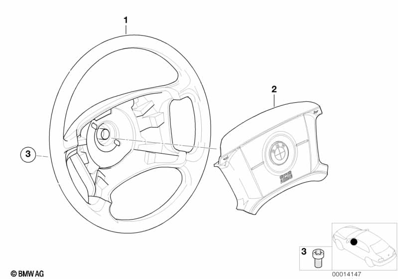 Stuurwiel Airbag-Smart