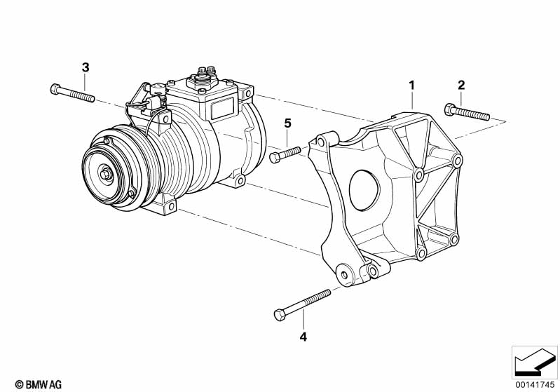 Airco-compressor aanbouwdelen