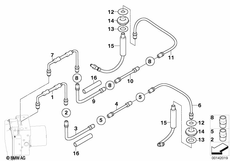 Remleiding achter (S541A)