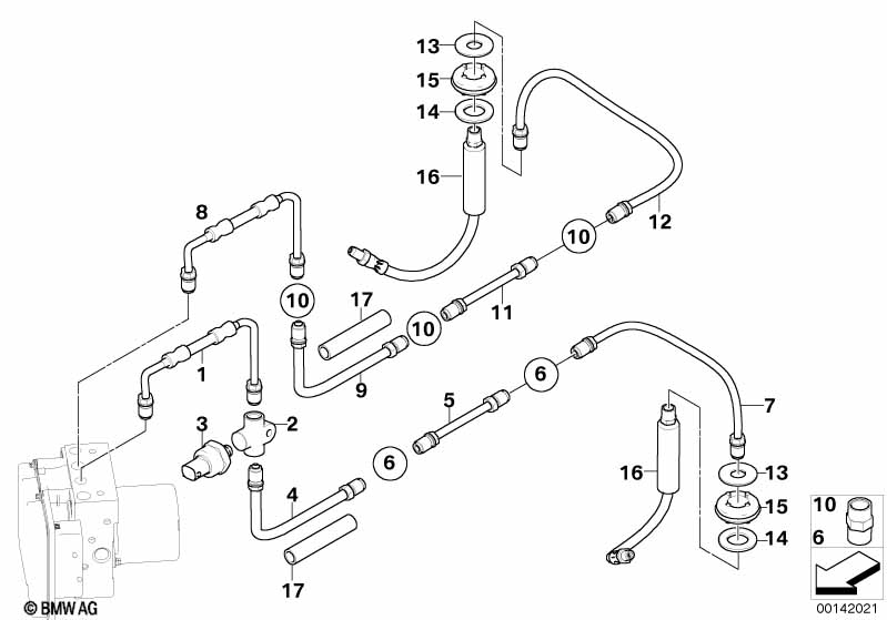 Remleiding achter (S541A)