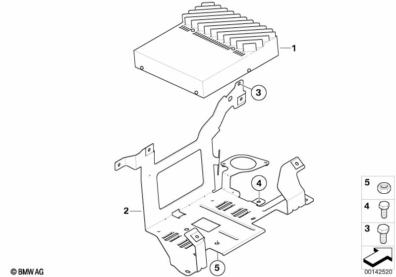 Versterker / Houder hifi-systeem