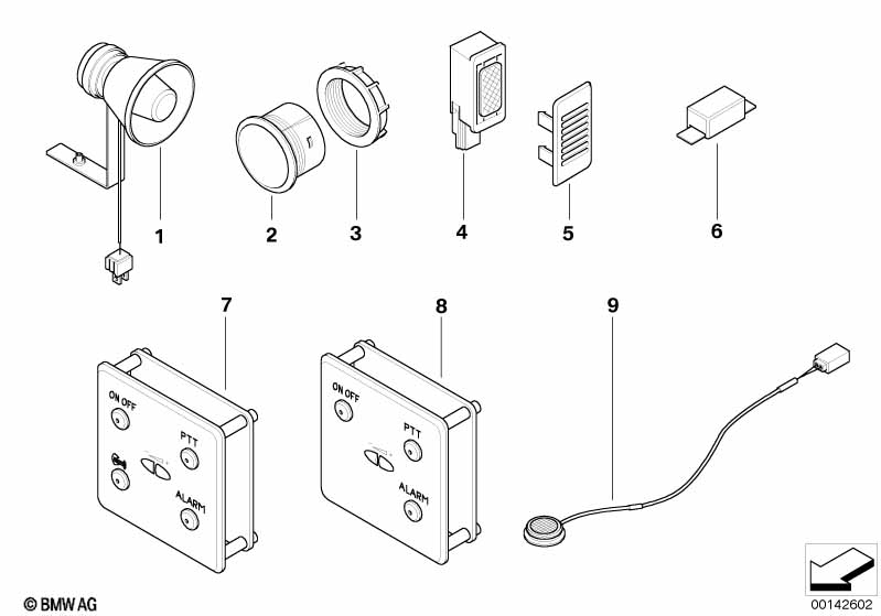 Intercom-systeem/Ruitenverwarming