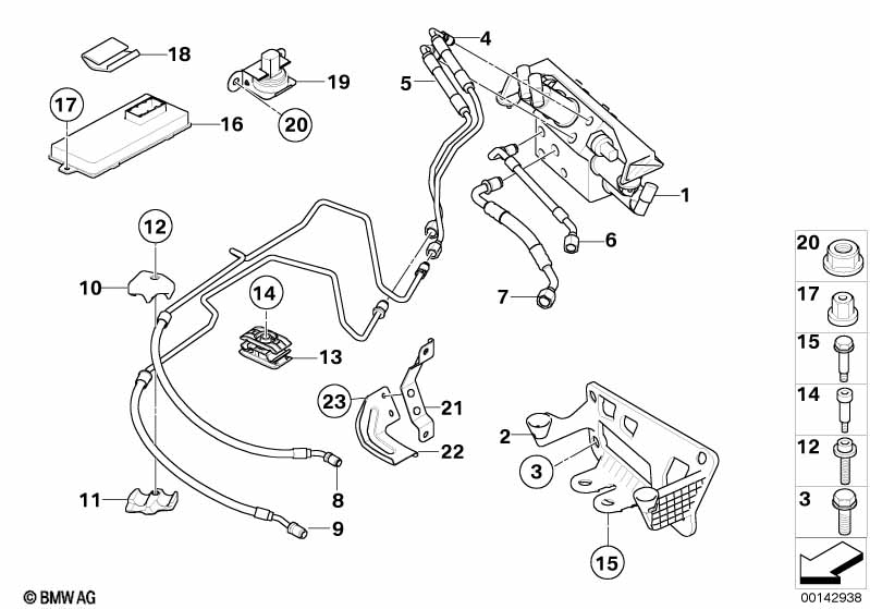 Kleppenblok en mont.delen/Dynamic Drive