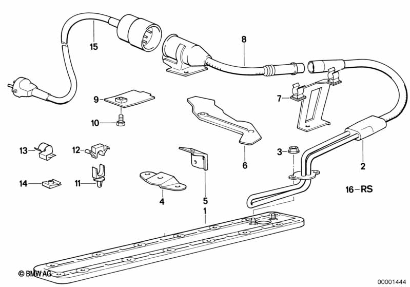 Cilinderblock verwarmer