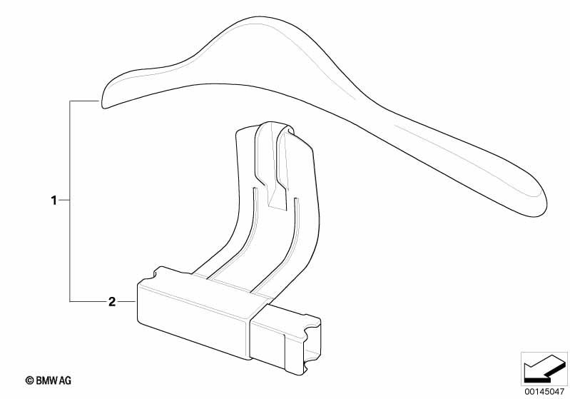 Universele kleerhanger