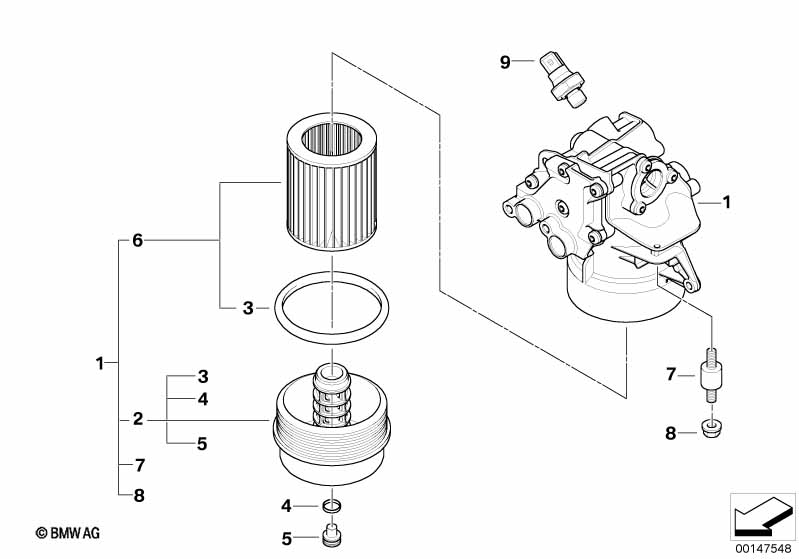 Olievoorziening-Oliefilter