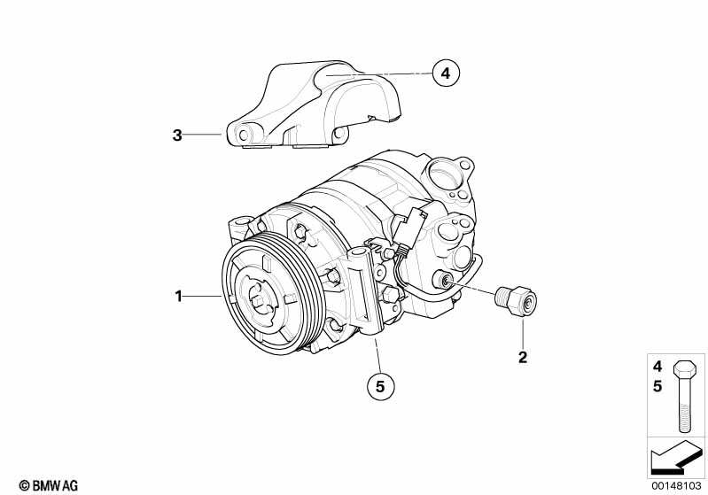 Airco-compressor/aanbouwdelen