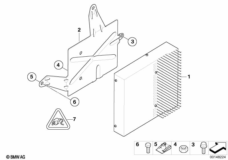 Versterker / Houder hifi-systeem