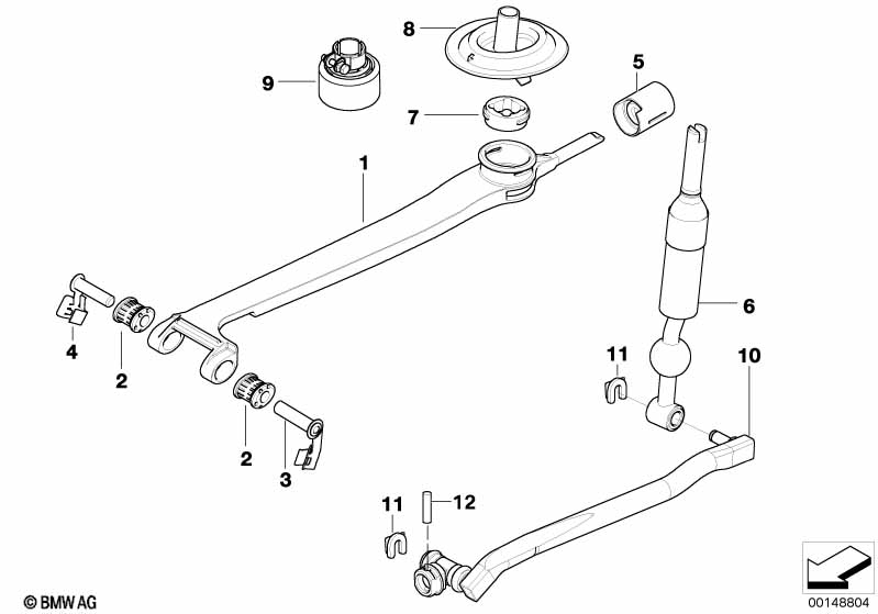 Schakeling handg.transmissie/diesel