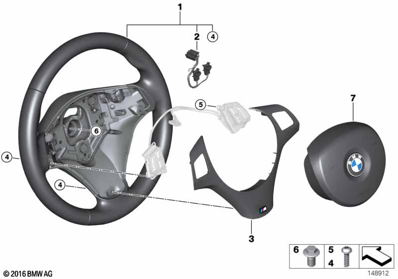 M Sportstuurwiel,airbag,multifunctioneel