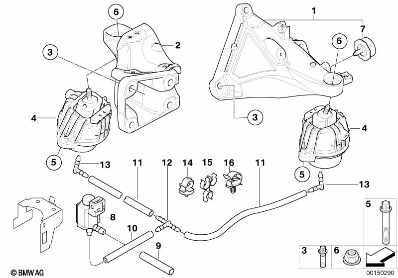 Motorophanging