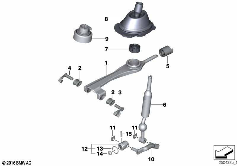 Schakeling handg.transmissie/diesel