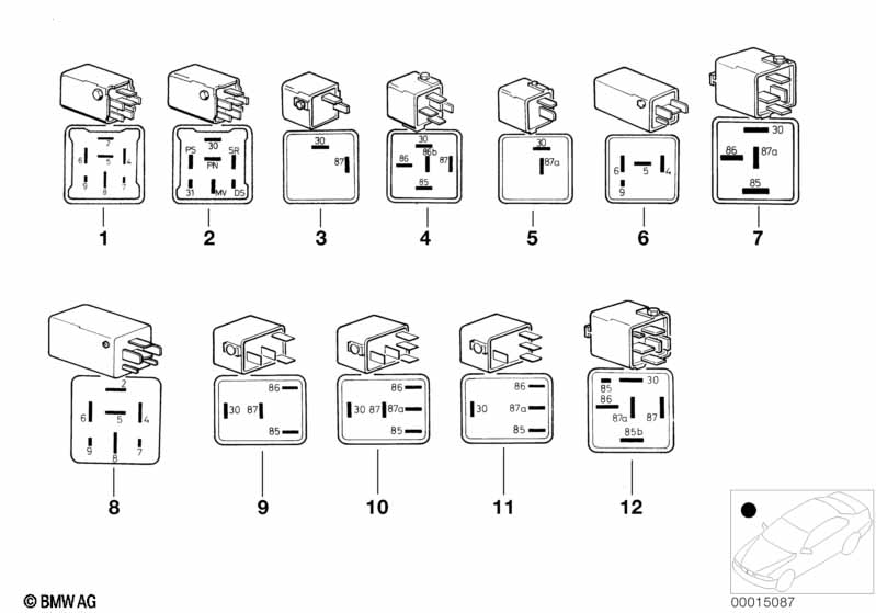 Diverse relais en modulen