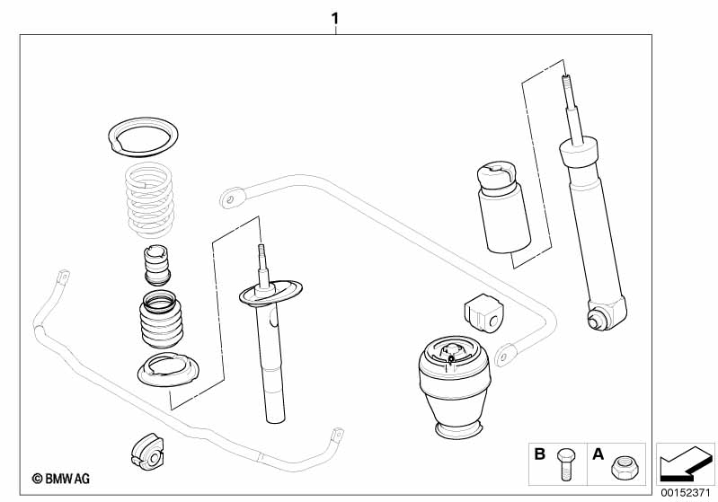 Modificatieset M sportonderstel