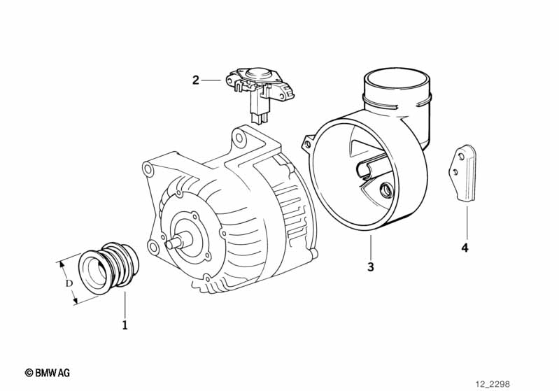 Dynamo onderdelen 140a