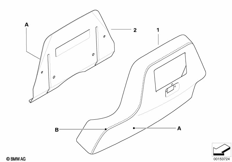 Indi. achterwand Rear Seat Infotainment