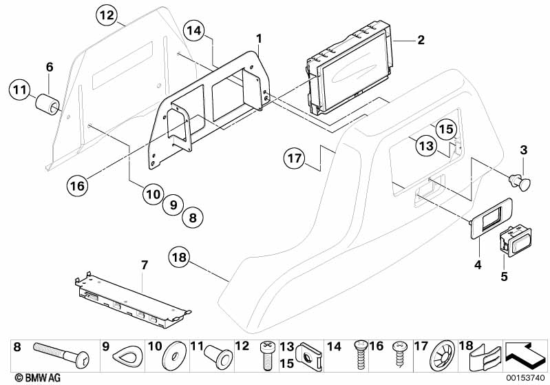 Indi. aanbouwd. Rear Seat Infotainment