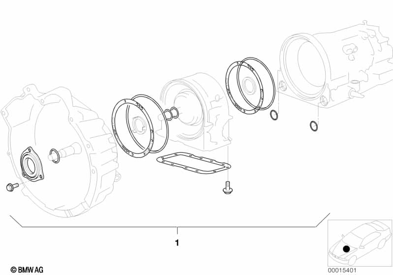 A4S 270R/310R Rep.-set koppelomvormerh.