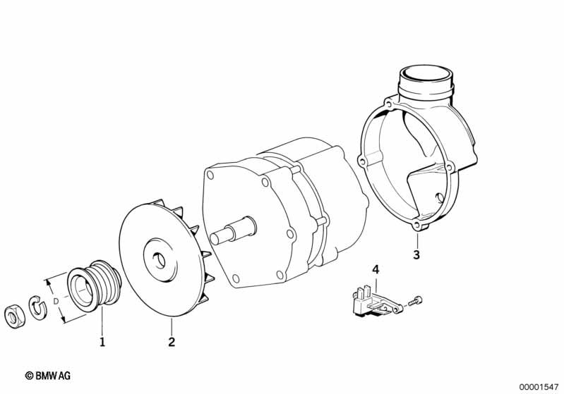 Dynamo onderdelen 140a