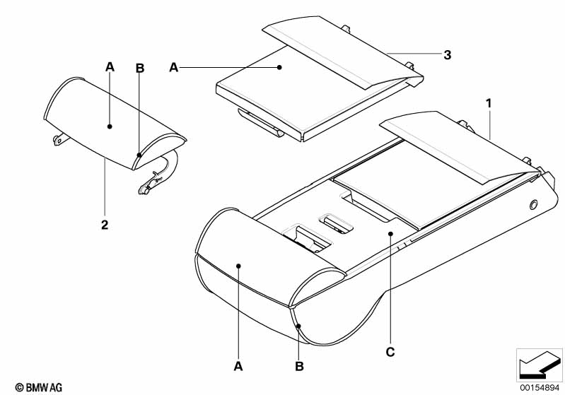 Individuele armleuning basestoel