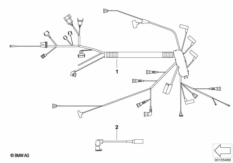 Kabelboom motor