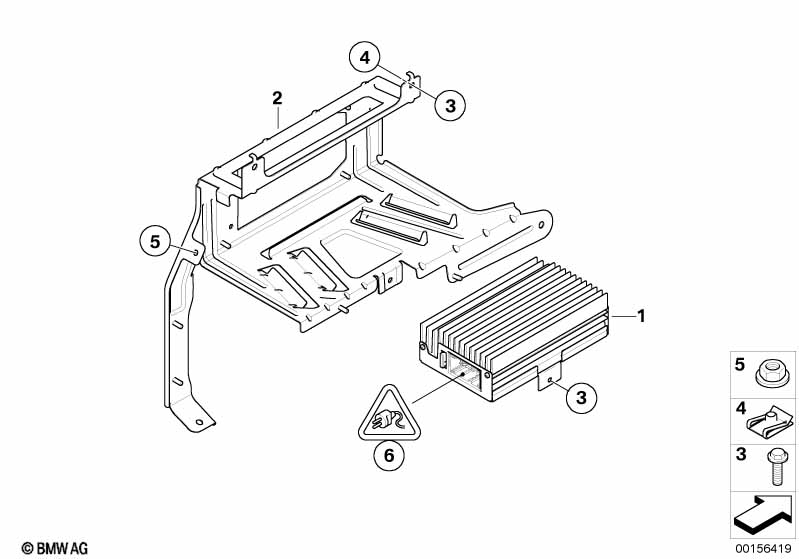 Versterker / Houder hifi-systeem