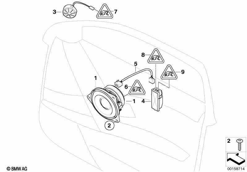 Individual-audiosysteem voorportier