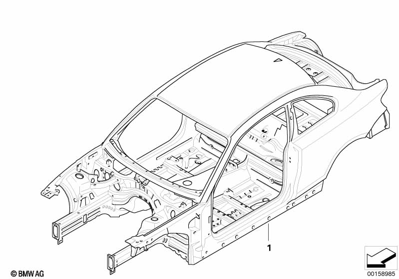 Karosserieframe