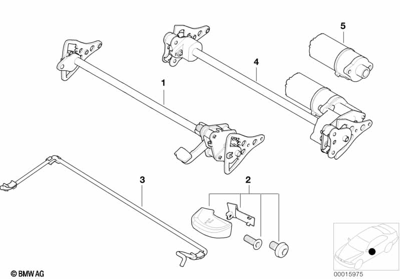 Voorstoel kantelverstelling