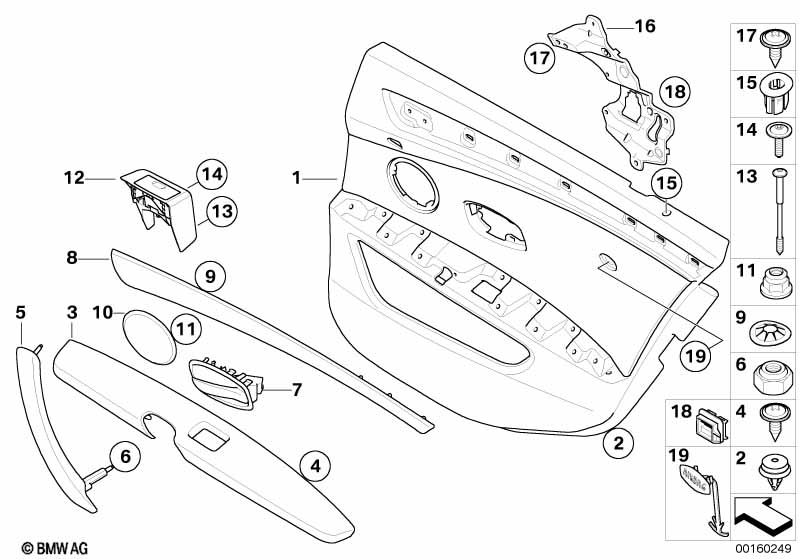 Portierbekleding achter/Zijdenairbag