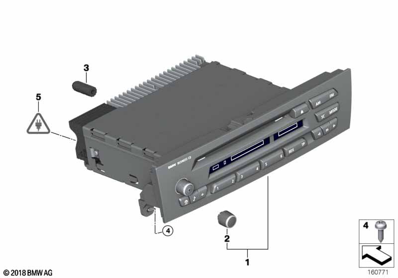 Radio BMW Business CD