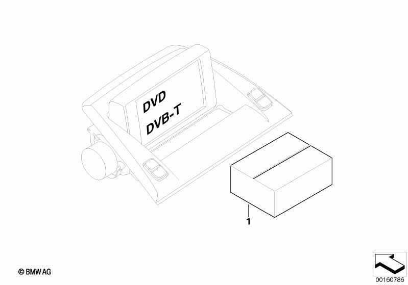 Onderdelen Accessory Control Menu ACM