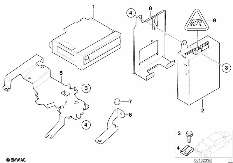 Navigatiecomputer / videomodule