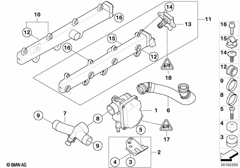 Regelaar stationair toerental/ -draad