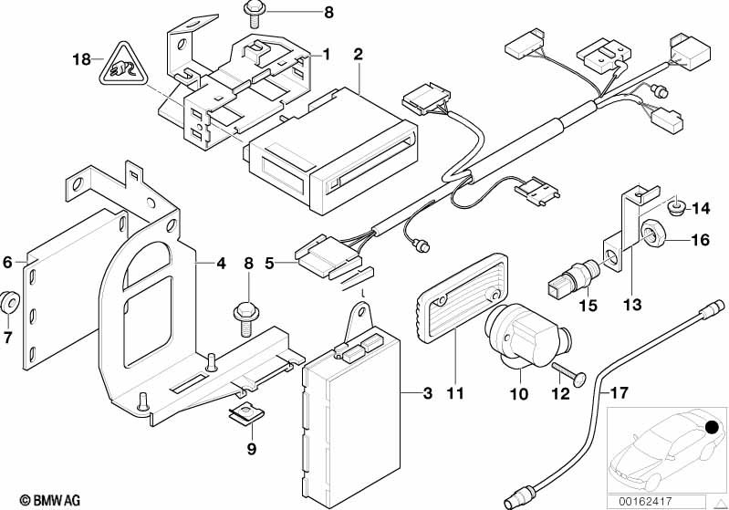 Navigatiesysteem/videomodul