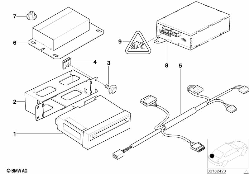 Navigatiesysteem/videomodul