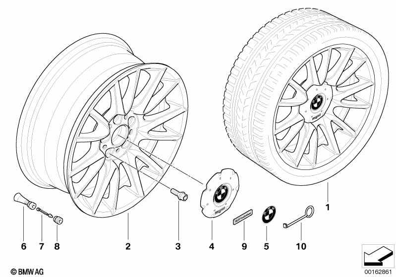 BMW LM velg Individual V-spaak 228