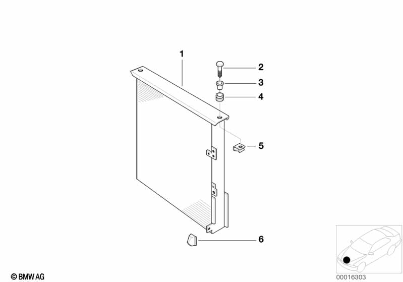 Aircondit.condensator en aanbouwdelen