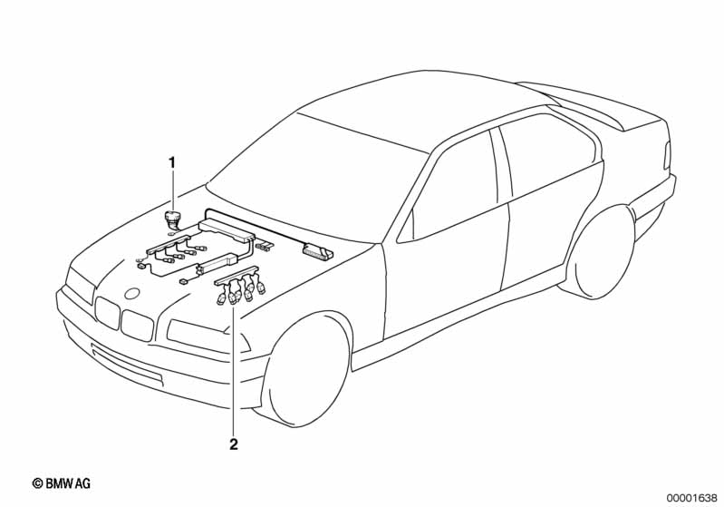 Kabelboom motor