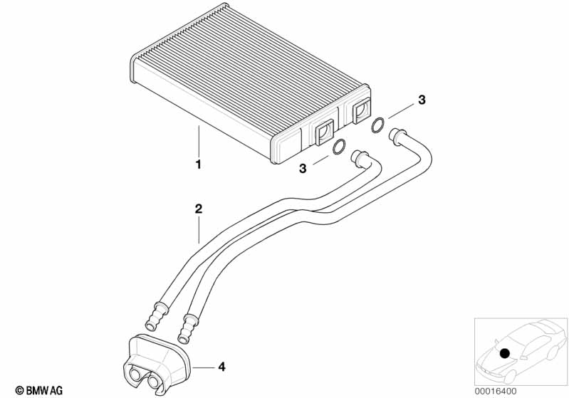 Radiator verwarming Behr