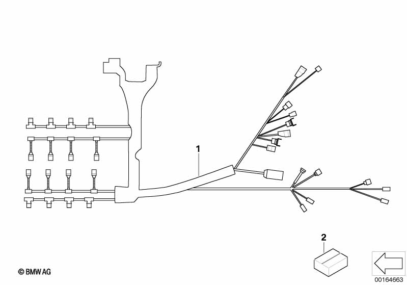 Kabelboom motor